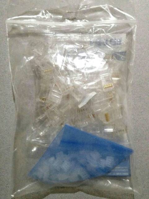 Konektor RJ45 CAT6 UTP Belden Original isi 50pcs