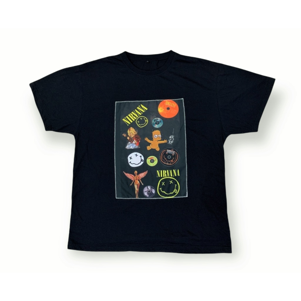 T-Shirt Oversized NIRVANA PRINT