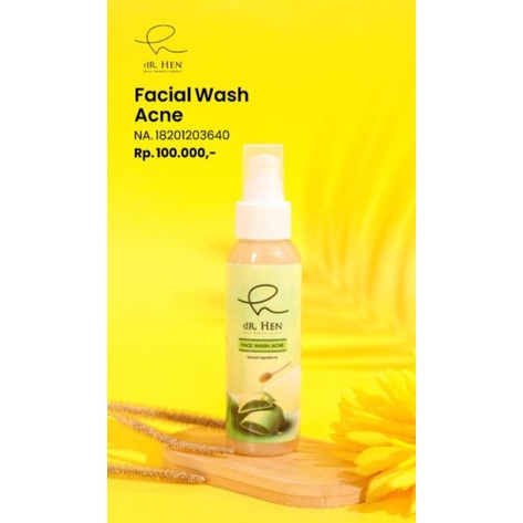 Dr Hen - Skincare Facial Wash ACNE
