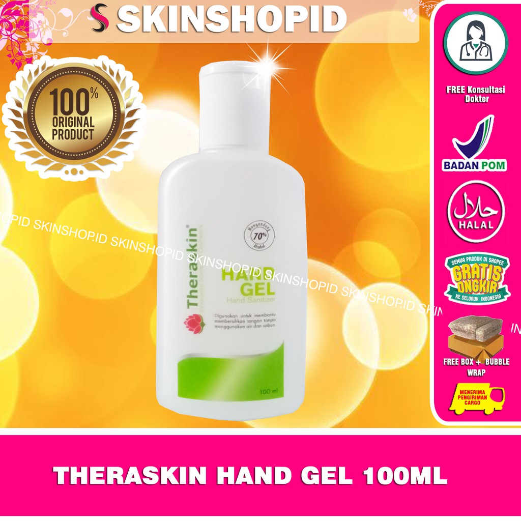 Theraskin Hand Gel Hand Sanitizer Original / Sabun Pembersih Tangan BPOM Aman