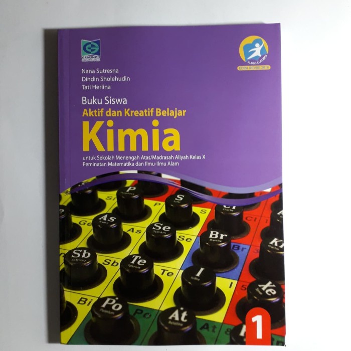 

❤BISA COD❤ Buku Siswa Kimia SMA MA Kelas X Grafindo