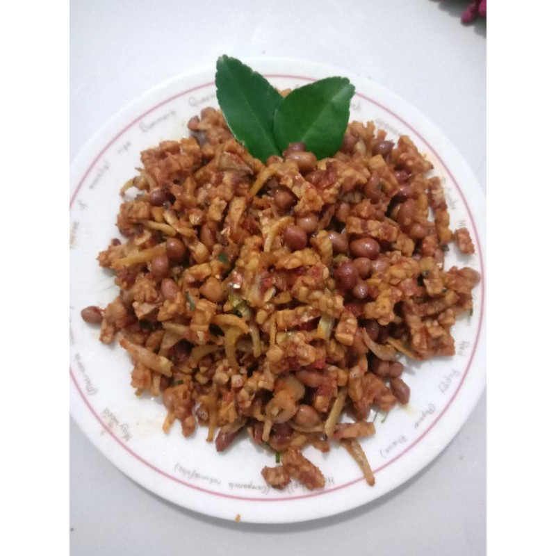 

Kering / Orek Tempe Teri Kacang
