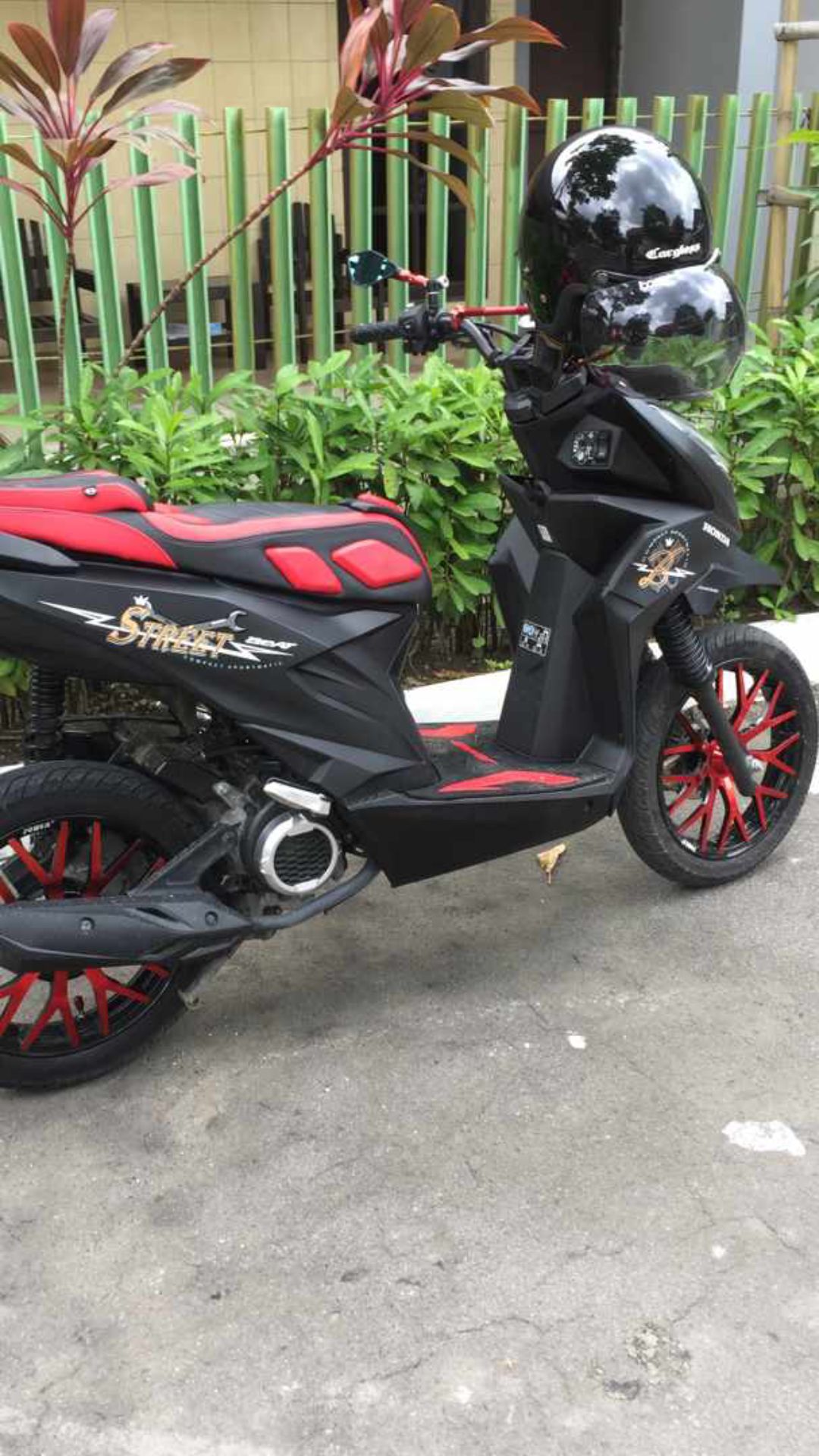 Jok Beat Street Beat Fi New Modifikasi Retro Shopee Indonesia