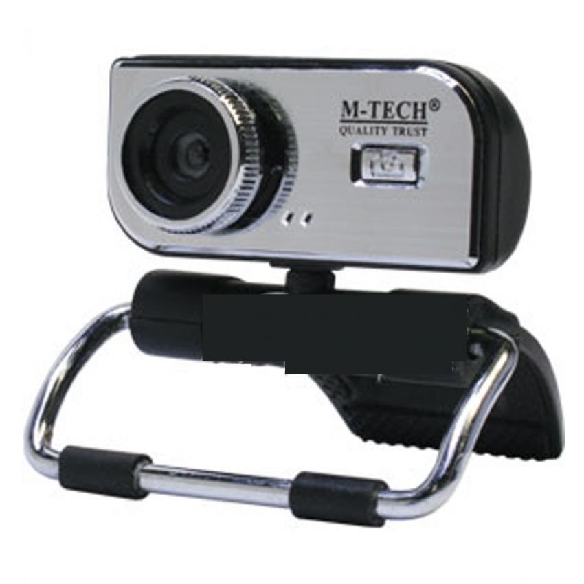 M Tech Web Cam WB 100 WebCam Clip USB 2.0 5 MP, Built in Microphone
