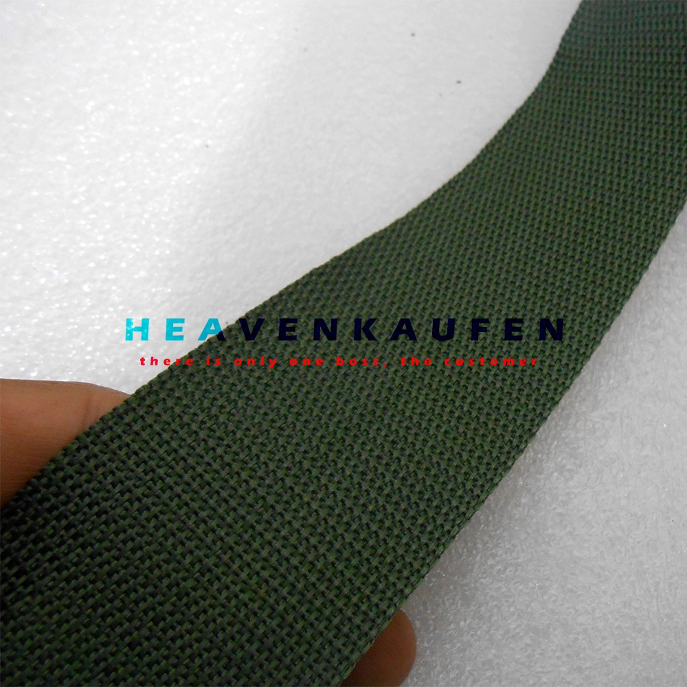 Webbing Tas 5 cm Hijau Army / Hijau TNI Meteran