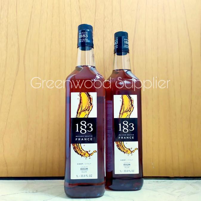 

Syrup Rhum / Sirup Rum 1 Liter - Brand 1883 (Premium)