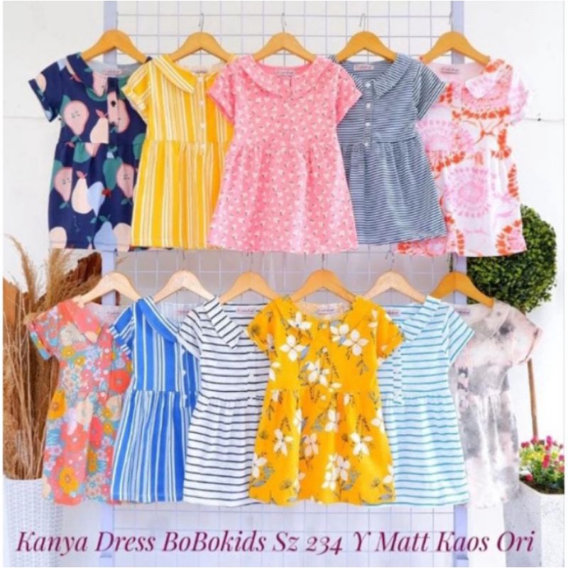 Paling laris dress bobo kids kanya termurah grosir