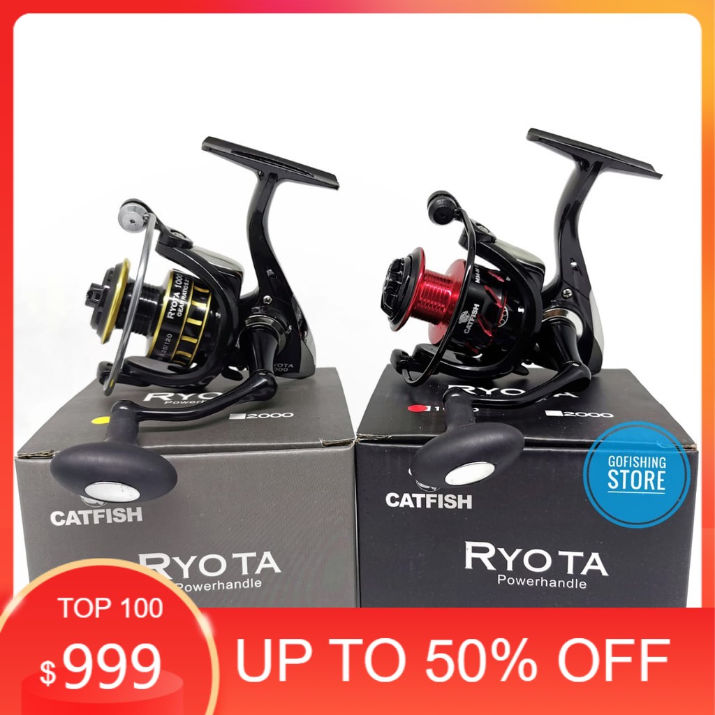 Reel Catfish Ryota 1000 - 6000 Power Handle