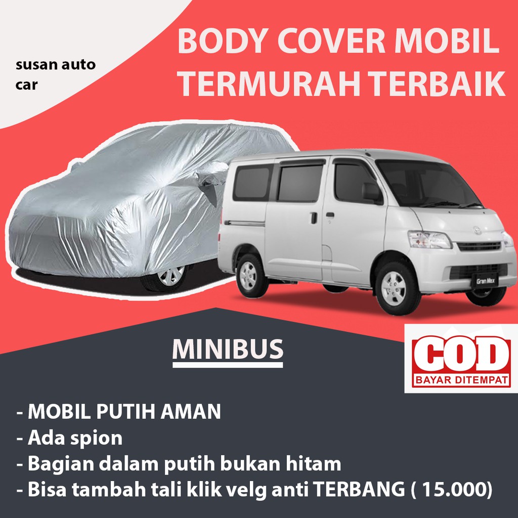 Mantel Minibus / Sarung Mobil MiniBus / Mobil Minibus / Cover Mobil Minibus / Mantol Mobil Minibus