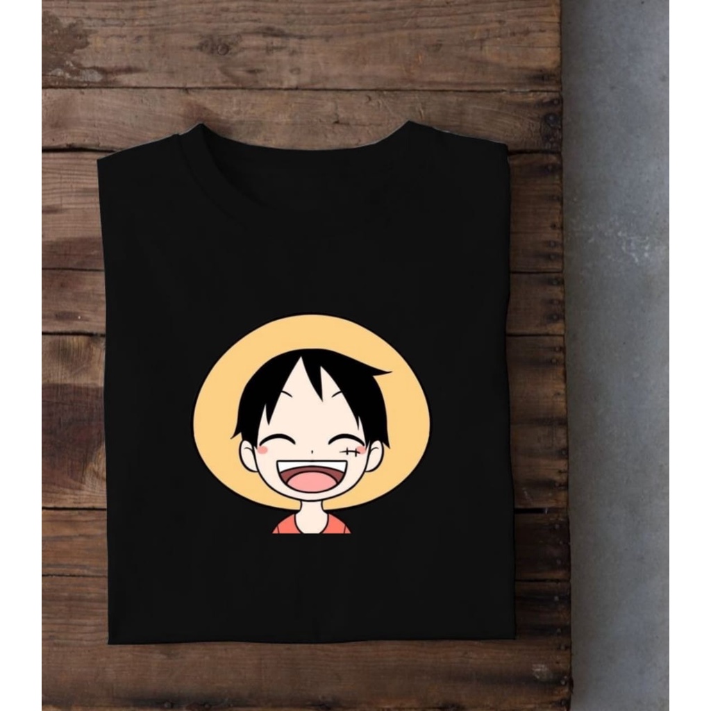 Kaos Distro / Kaos Luffy / Kaos Distro Pria / Kaos Ekspresi Bestie / Atasan T-Shirt Pria / Baju Kaos