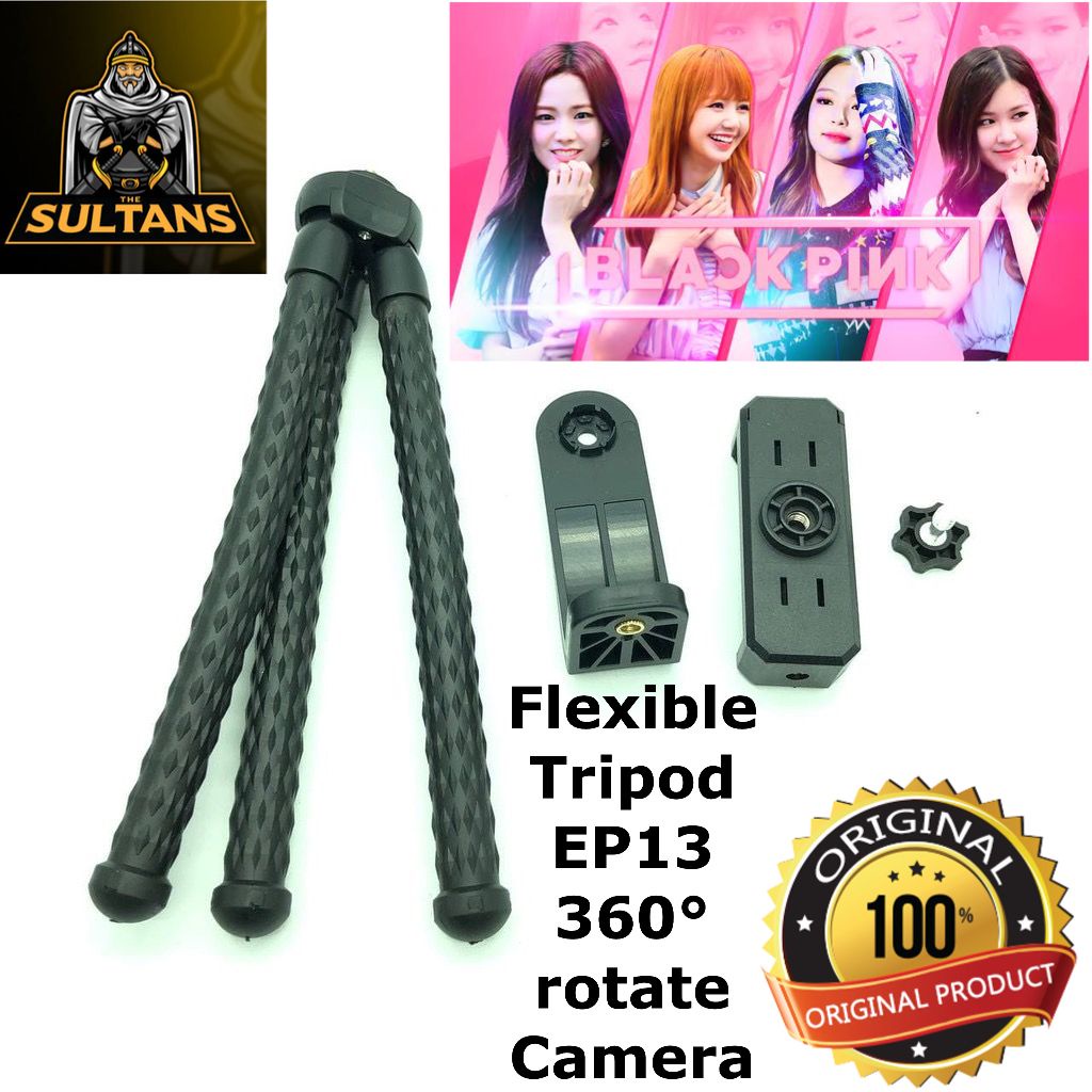 Tripod MINI Flexible / SPIDER EP13 360 NEW BRACKET ORIGINAL HOLDER HP BELAJAR ONLINE