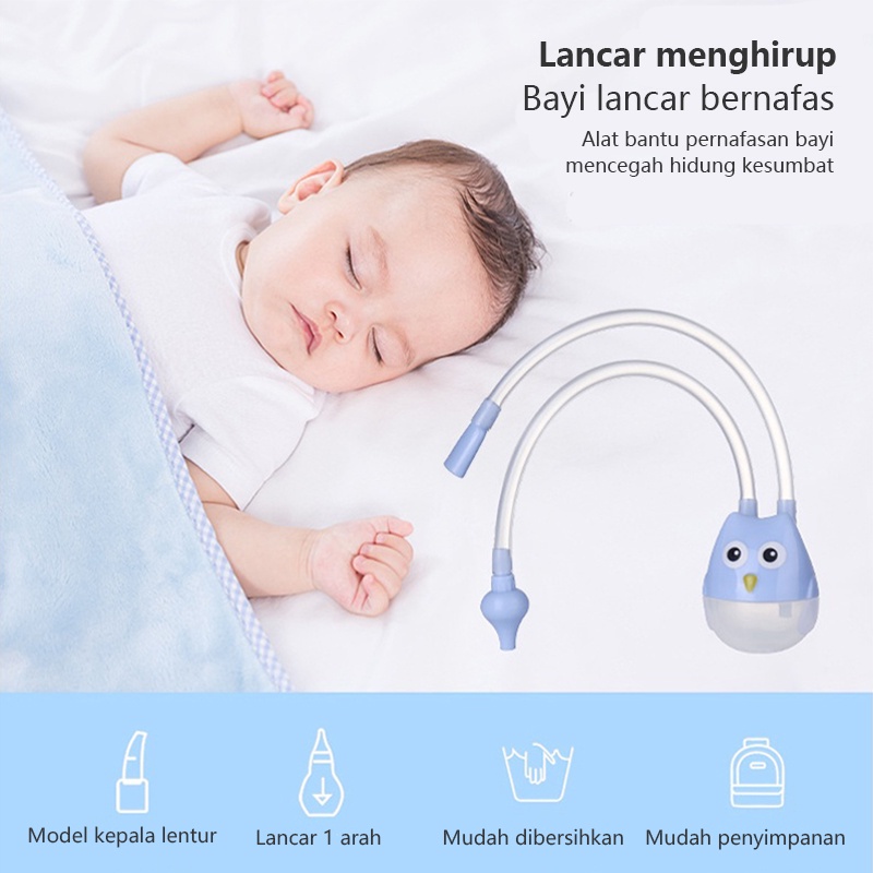 Nasal Aspirator Alat Sedot Ingus Bayi/Pembersih Hidung Bayi/Sedotan Ingus Selang/C 47-48