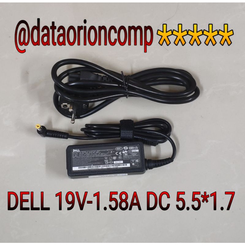 Adaptor Charger Dell 19V 1.58A DC 5.5*1.7 mm for Dell inspiron Mini 10 910 1010 1011 1012 1210