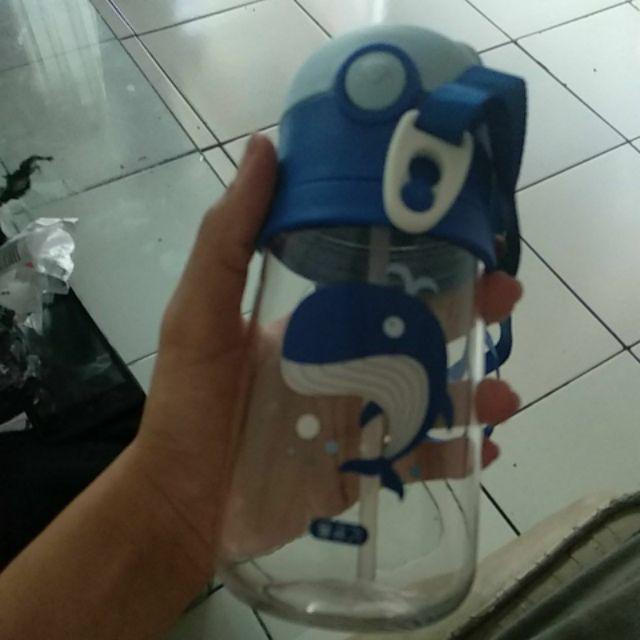 Botol Minum Anak Karakter Bpa Free 480 Ml (bm-332) |botol Minum Anak Lucu [ Cod ]gojekgrab