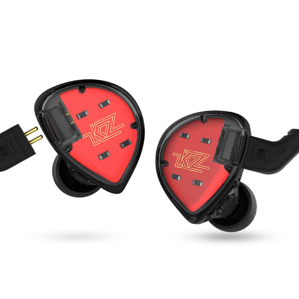 KZ-ES4 Knowledge Zenith Earphone 1 BA and 1DD