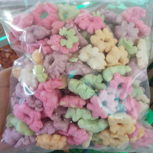 

Kue Arafik Warna Warni Cincin Dahlia