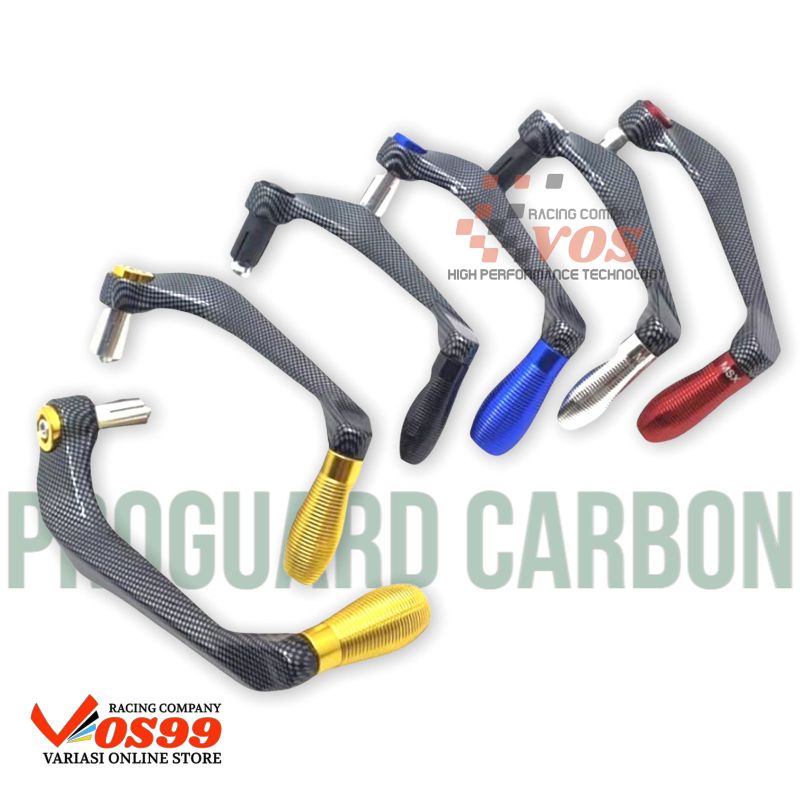 PROGUARD CARBON / HANDGUARD KARBON / PELINDUNG JARI TANGAN STANG MOTOR CNC BISA UNTUK SEMUA MOTOR