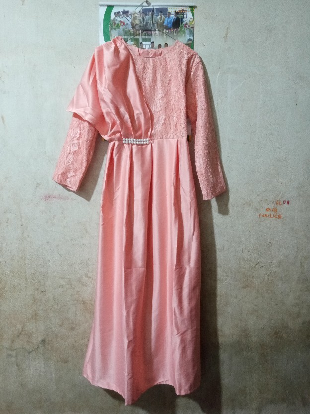 Gamis Brokat Cavlin // Pusat Kulakan Batik