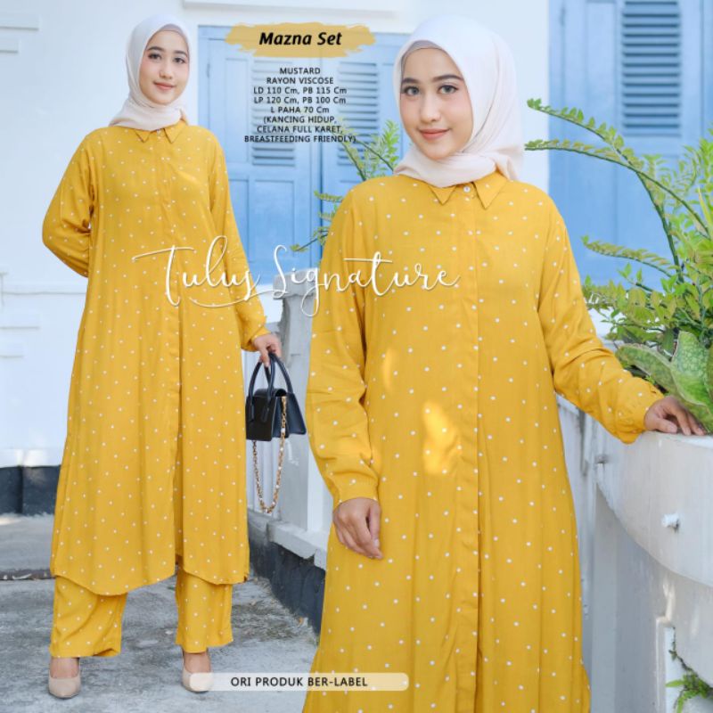 mazna set rayon viscose by tulus signature