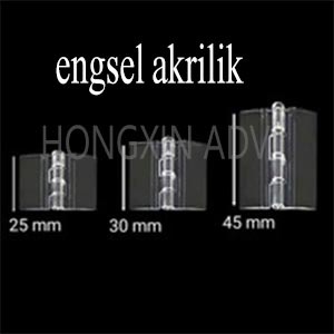 engsel acrylic, gagang gembok acrylic engsel 3rb/pcs