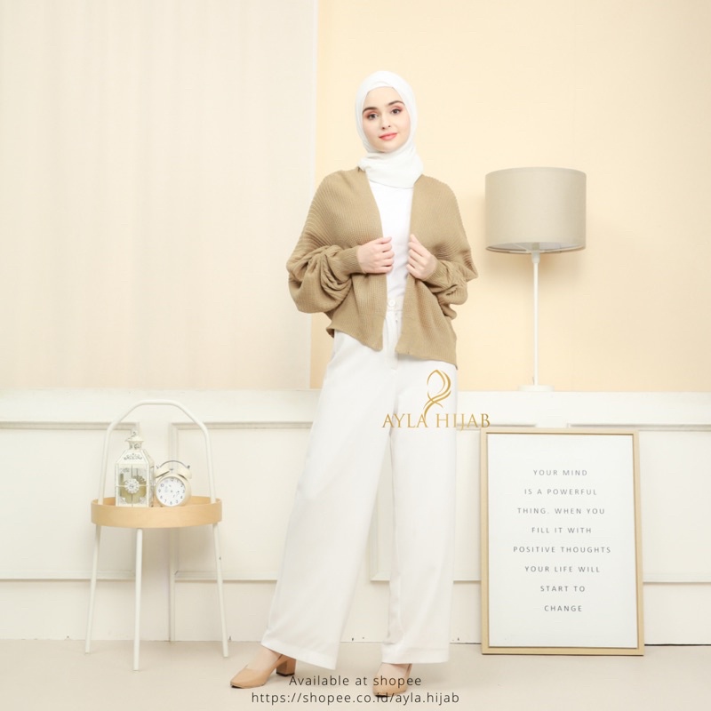 (CARDI BATWING) Cardigan Rajut Oversize Batwing / Cardigan Rajut Wanita Premium