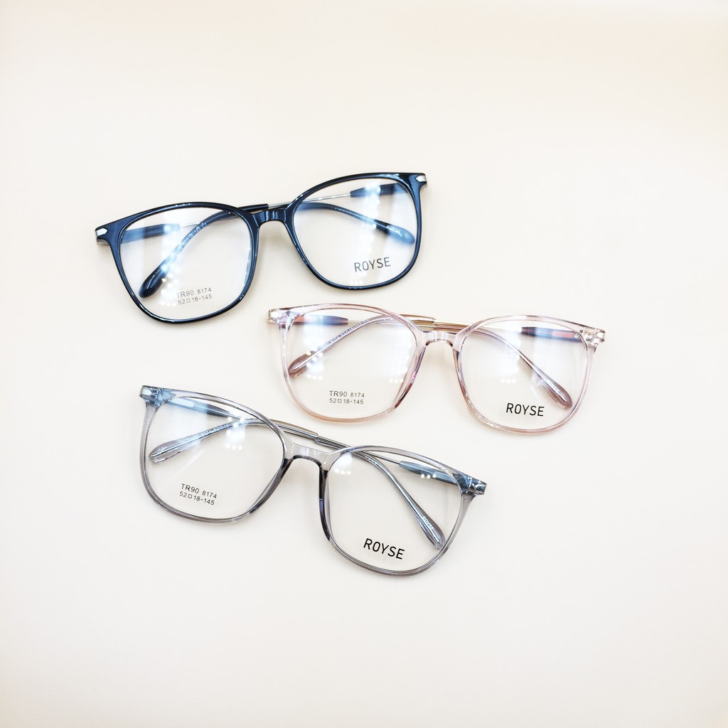 Kacamata Royse TR90 8174 + Lensa Blueray / Photocromic / Bluecromic
