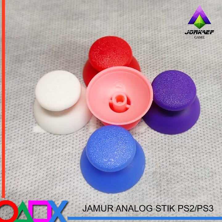 JAMUR STIK JAMUR ANALOG STIK PS2/PS3 FULL PLASTIK WARNA