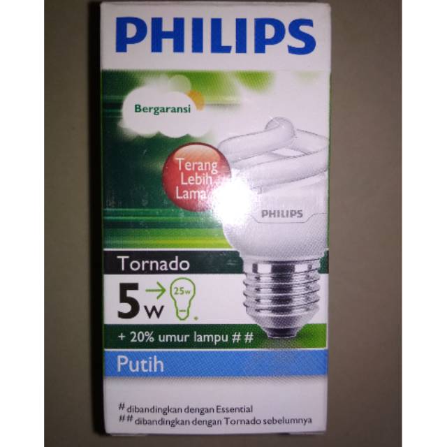 Philips Tornado 5w