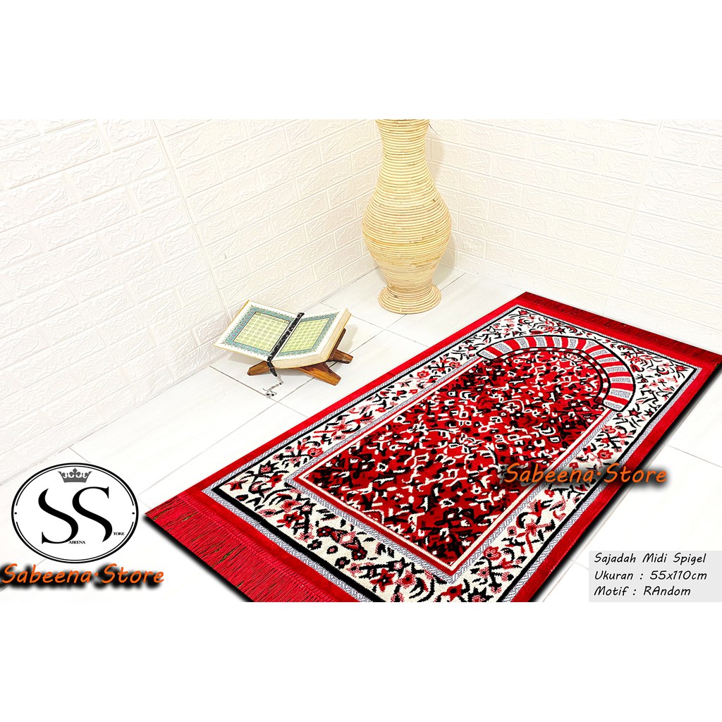 Sajadah Turkey Dewasa Bayar Dirumah Sejadah Turkey Turkiye Ukuran Midi 55x110cm By Sabeena.Store