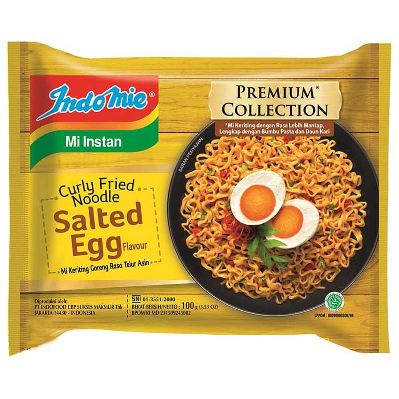 INDOMIE SALTED EGG 100GR