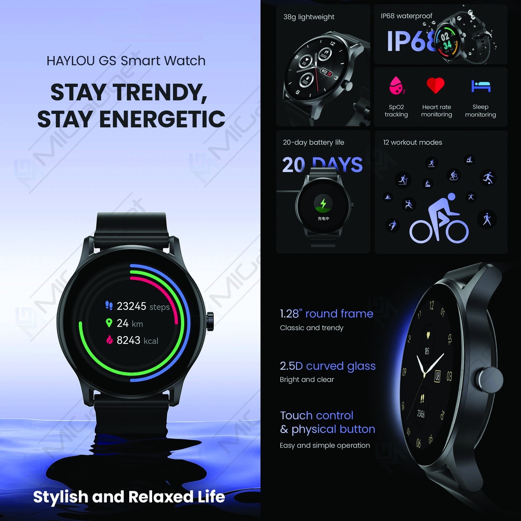 Haylou GS LS09A LS 09 A Smartwatch Jam Tangan