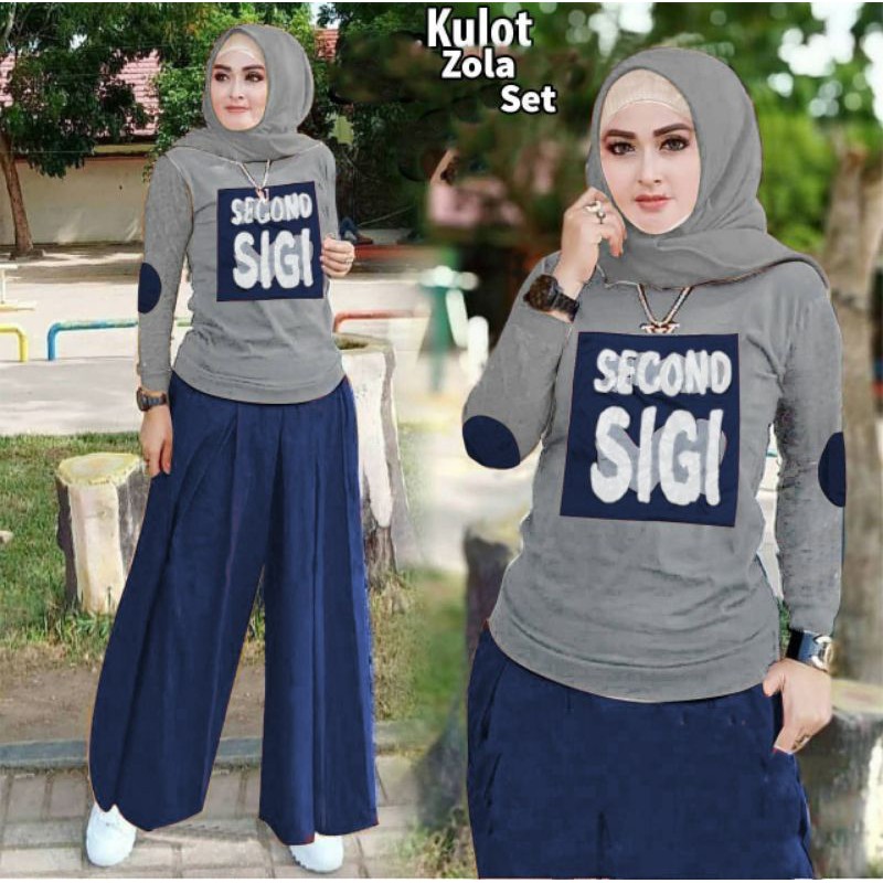 PCS SET ZOLA BAHAN BABYTERRY SETELAN ATASAN DAN CELANA FE