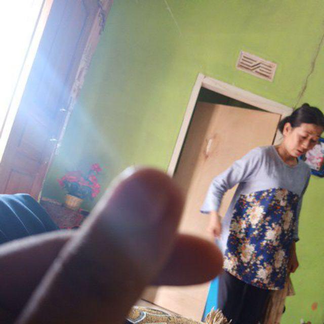 Payung Geulis D100cm Gagang Pendek Payung Tradisional Khas Tasikmalaya
