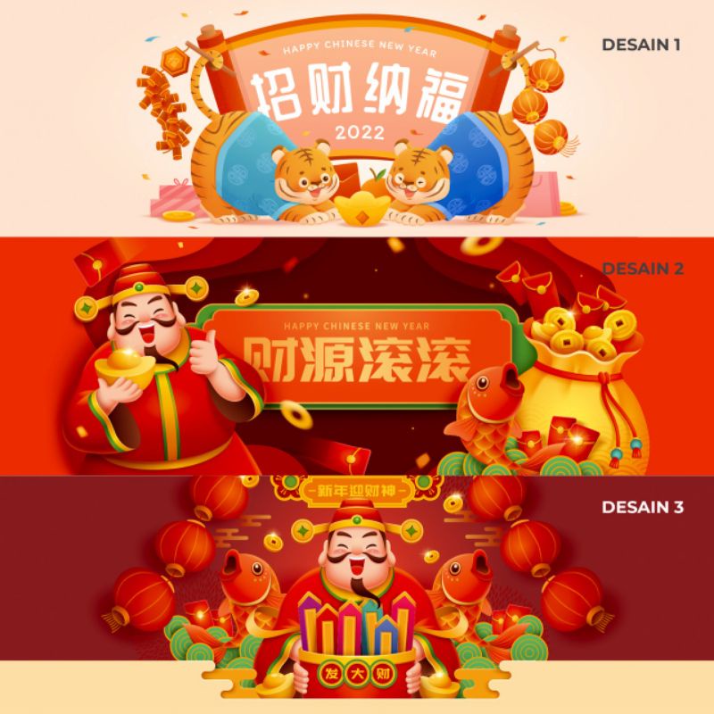 

sabuk kemasan / hampers / dus tema imlek 2