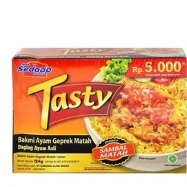 

Mie Sedaap Tasty Bakmi Ayam Geprek Matah 124 gram