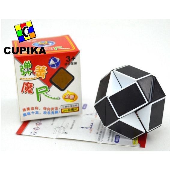 Rubik Diansheng Snake PUZZLE 24 ORIGINAL Montessori warna warni Ori