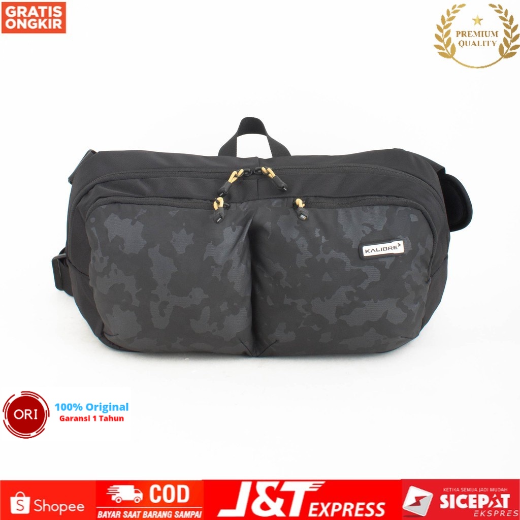 TAS PINGGANG PRIA WAISBAG SLING BAG MK921160046 ORIGINAL -ZECCOLECTION