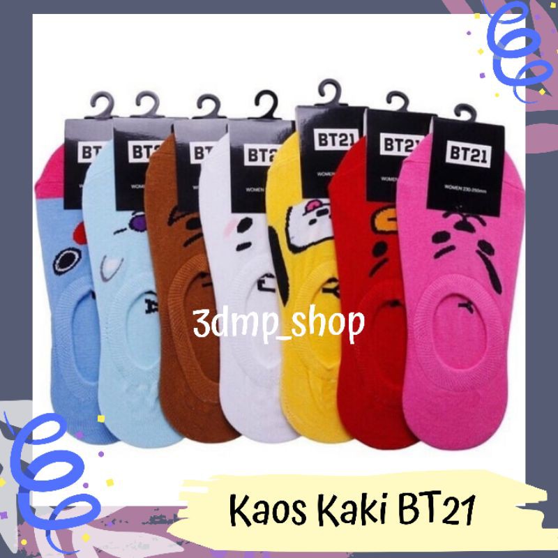 Kaos Kaki BT21 BTS Ver.3