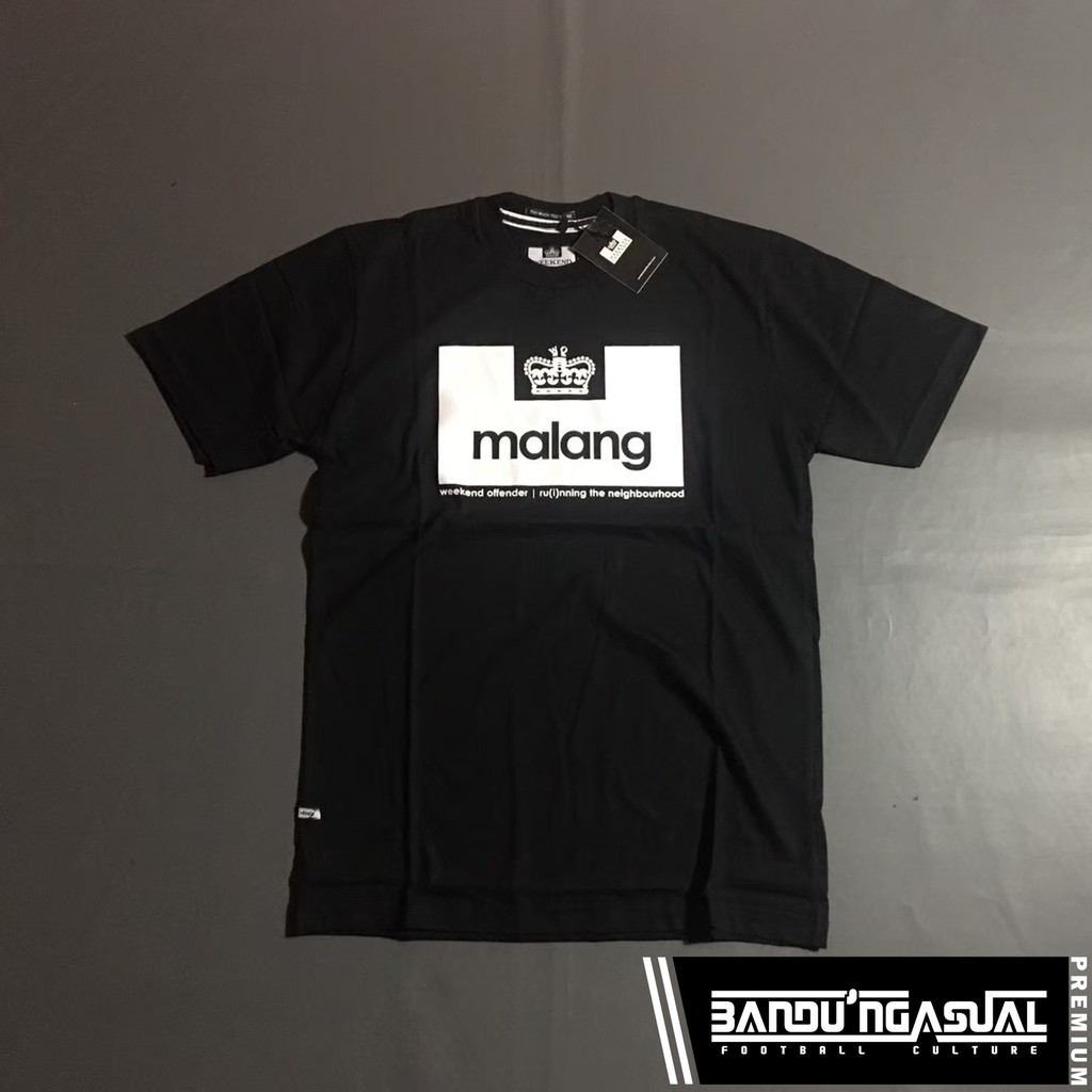 T-SHIRT WEEKEND OFFENDER MALANG (BLACK)