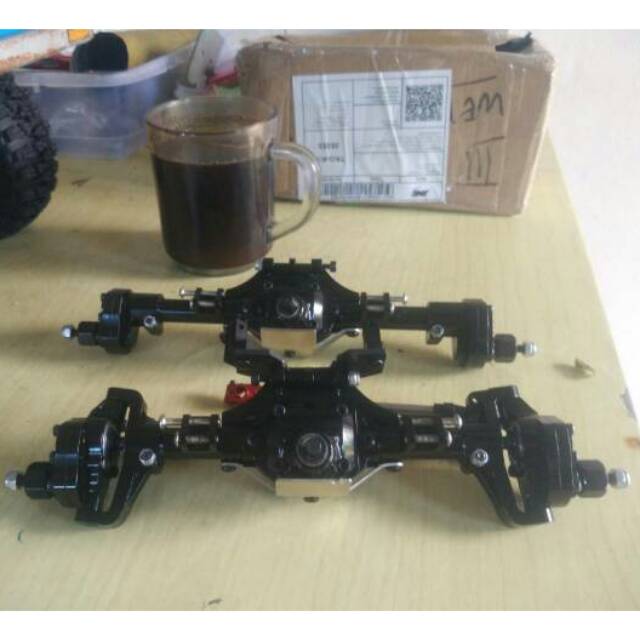 Axle axial scx10 ii portal kyx clone