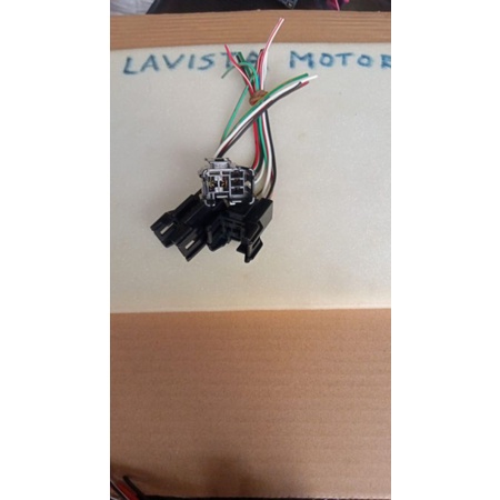 soket relay denso kaki 5