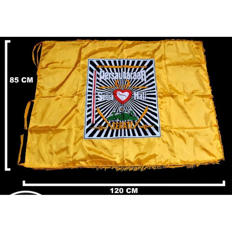 BENDERA PSHT 2 SISI- BENDERA TERATE- PANJI PSHT