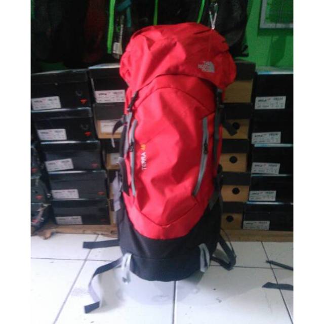 Carrier tnf terra 48L, tas gunung, tas ransel Carier the north face terra 48L