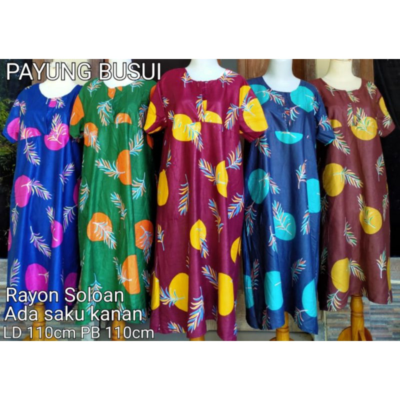 DASTER PAYUNG KEKINIAN/Daster Rayon model terbaru