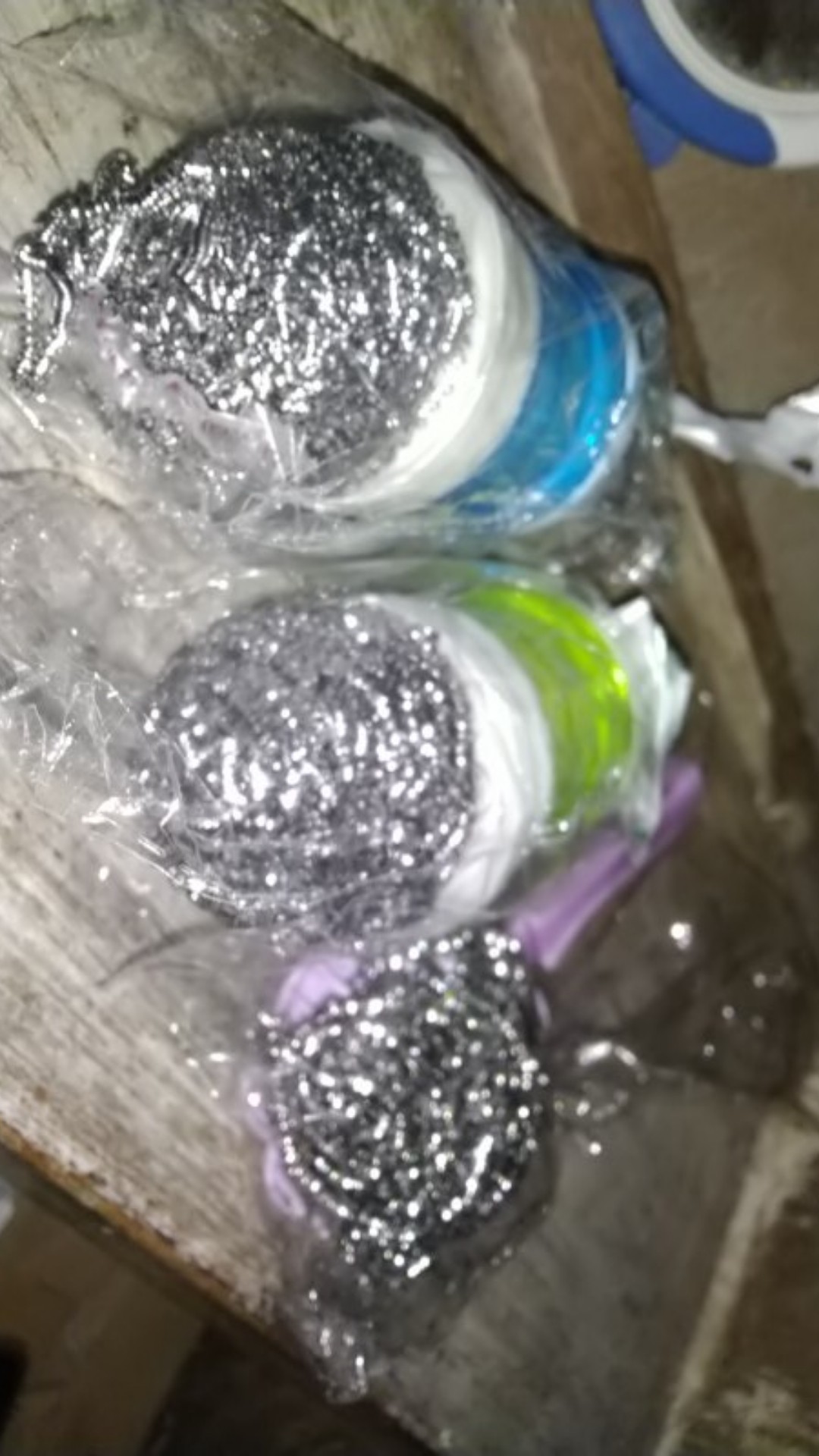 Js1278 Sikat Pembersih Panci / Dispenser Isi Ulang Pompa Sabun / Brush Steel Wool