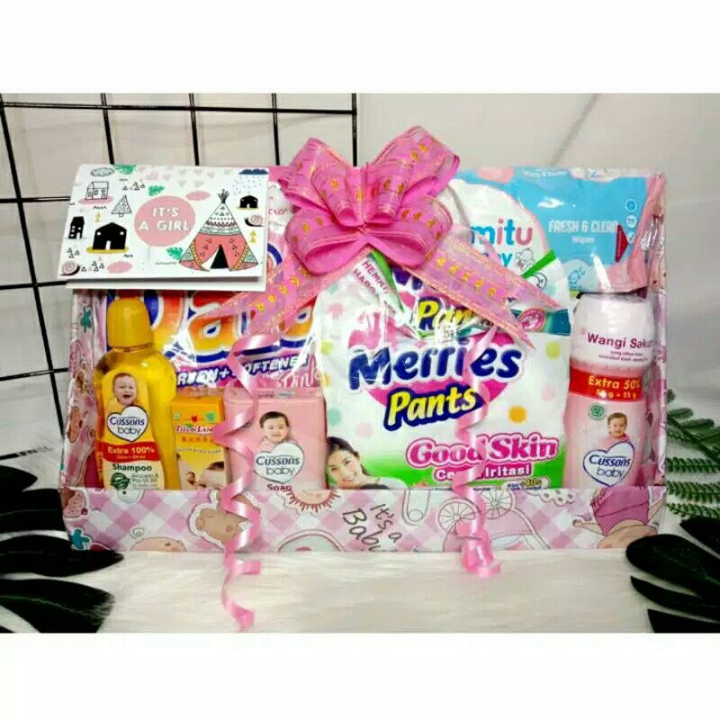 PARSEL KADO BAYI TANPA BAJU PAKET LAHIRAN PERLENGKAPAN BAYI