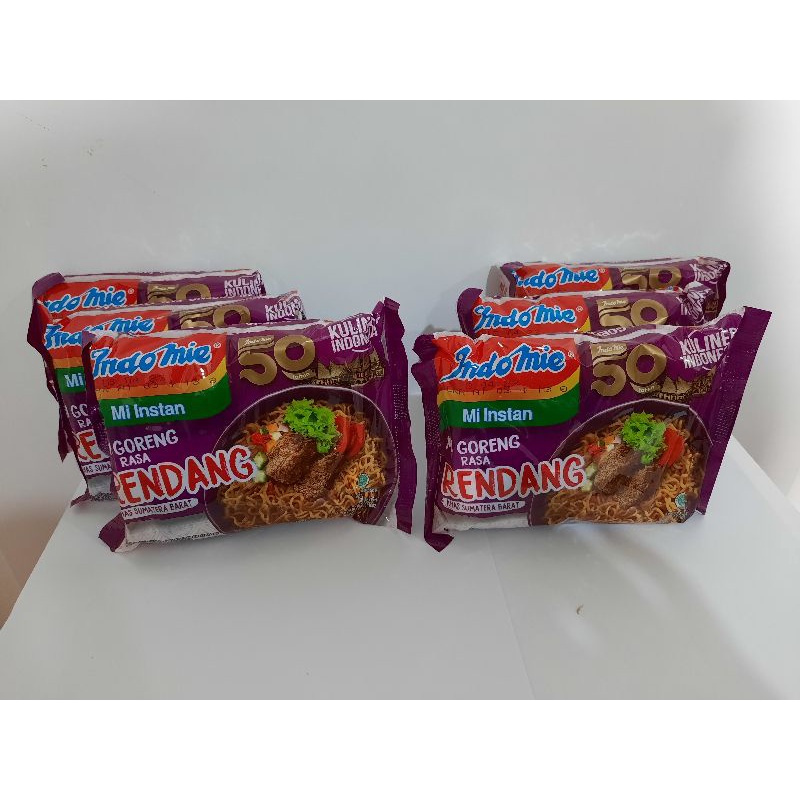 

Indomie Mie Instan Goreng Rasa ayam rendang