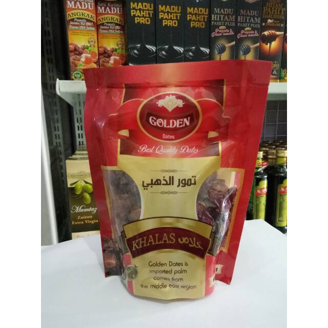 

Asli Premium Kurma Khalas Golden Dates 250 gr Laris