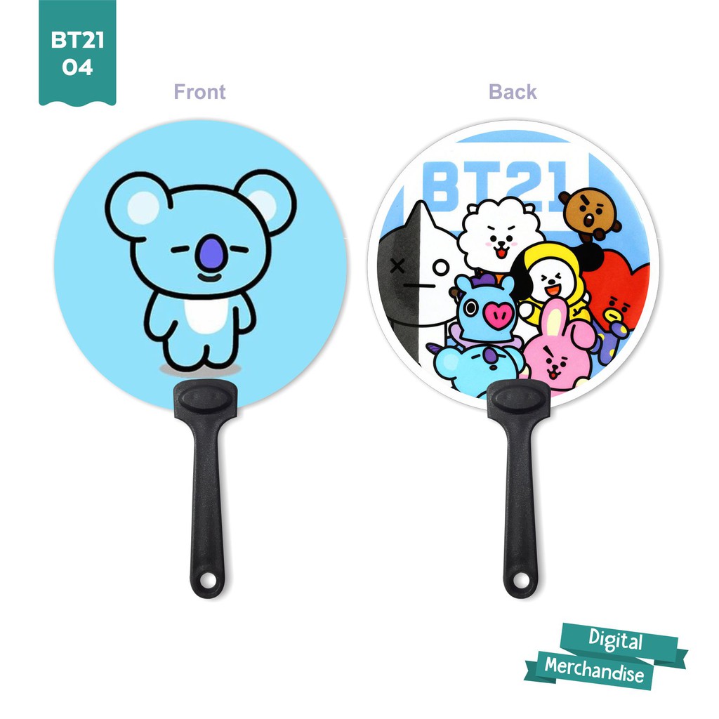 (READY STOCK) KIPAS TANGAN HANDFAN BT21