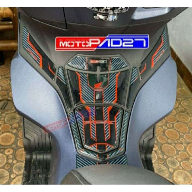 Stiker Sticker Resin Timbul Tankpad Deckpad All New Pcx 160 2021 - 2022 Premium